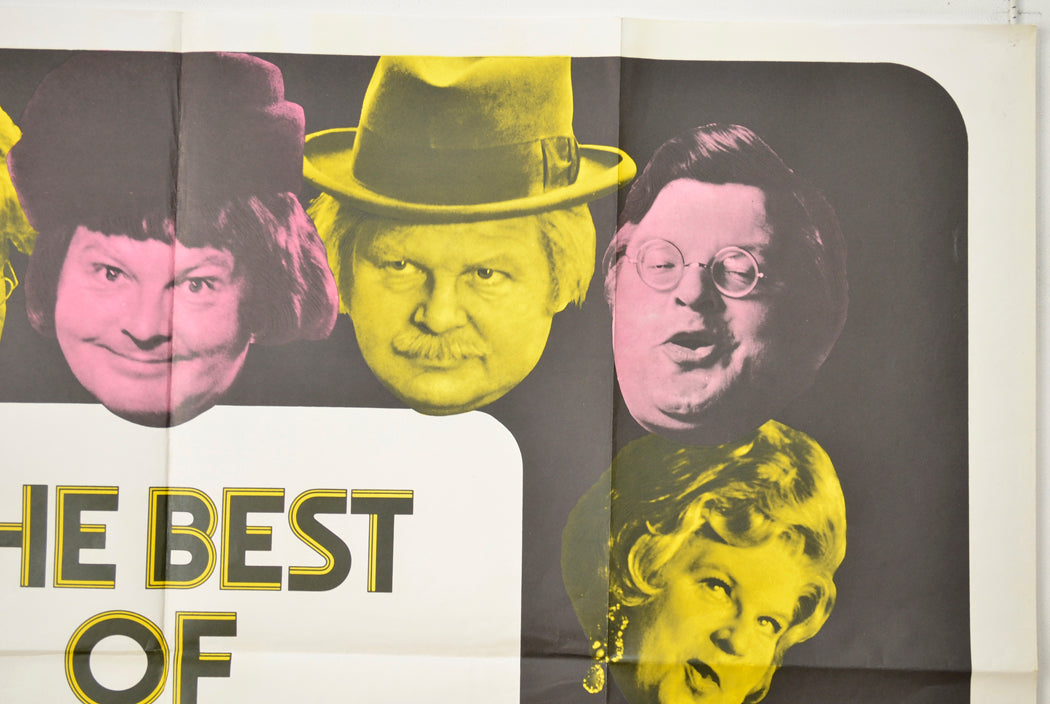 THE BEST OF BENNY HILL (Top Right) Cinema Quad Movie Poster 