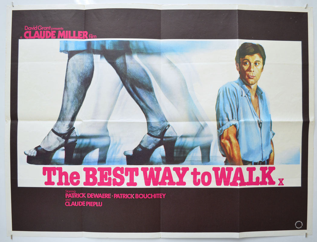 The Best Way To Walk (a.k.a. La meilleure façon de marcher) Original Quad Poster - Film Poster - Movie Poster