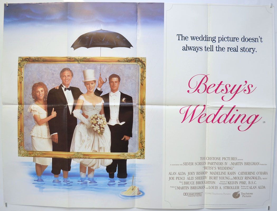 Betsy's Wedding  Original Quad Poster - Film Poster - Movie Poster