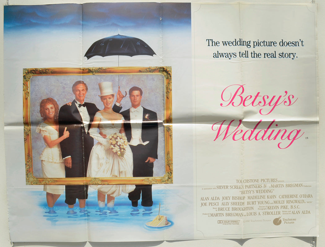 Betsy's Wedding Original Quad Poster - Film Poster - Movie Poster  