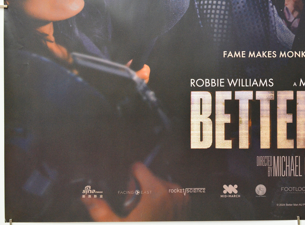 Better Man (Bottom Left) Cinema Quad Movie Poster 