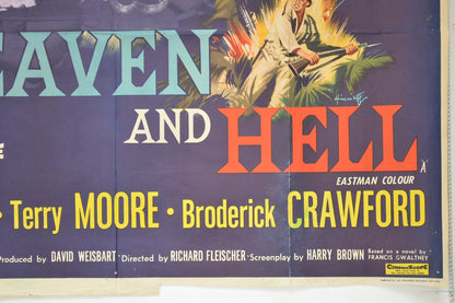 BETWEEN HEAVEN AND HELL (Bottom Right) Cinema Quad Movie Poster 