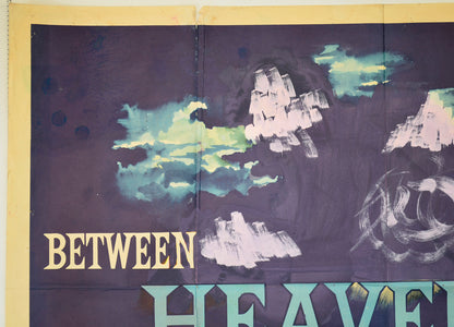 BETWEEN HEAVEN AND HELL (Top Left) Cinema Quad Movie Poster 