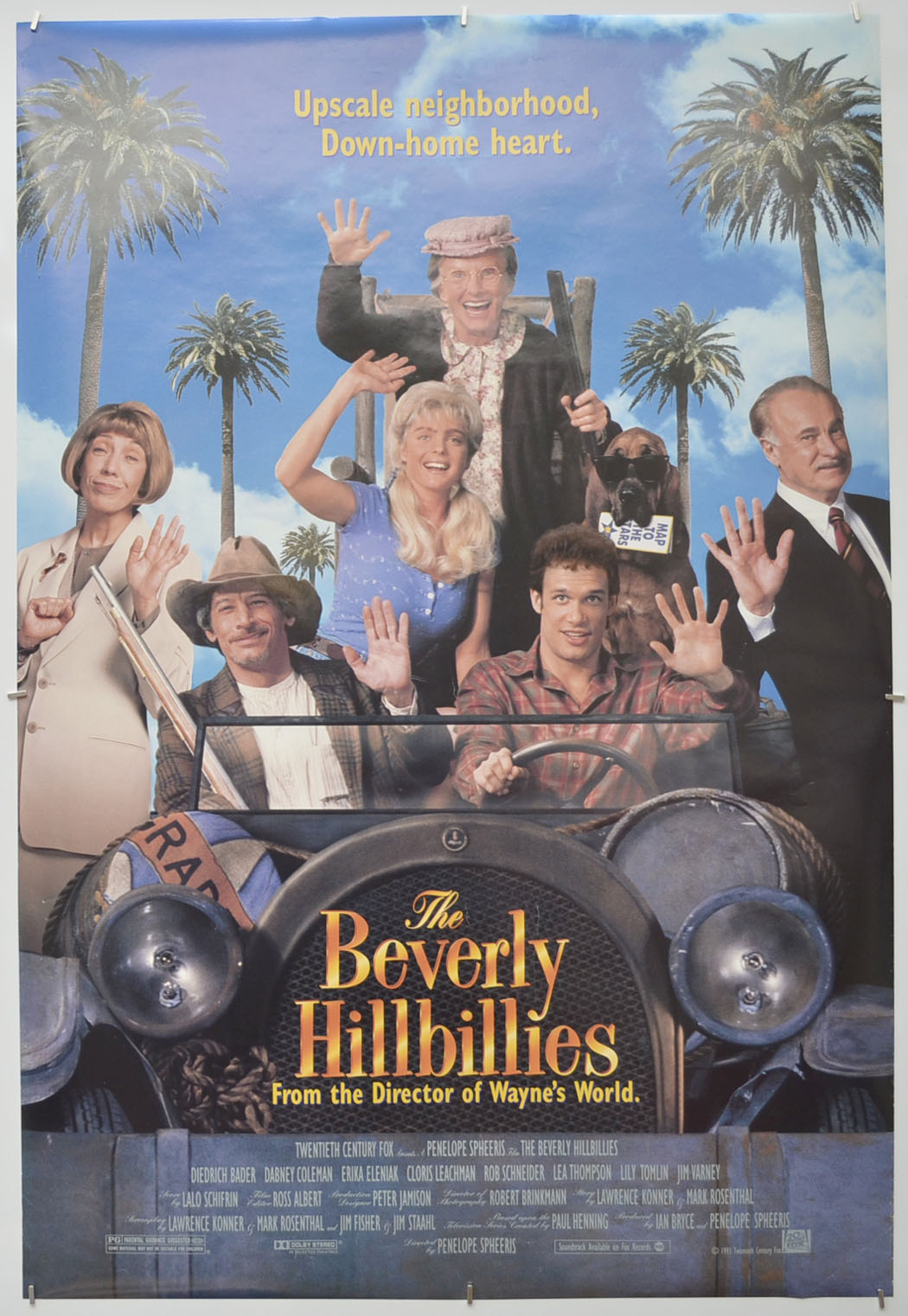 The Beverly Hillbillies Original One Sheet Poster - Film Poster - Movie Poster