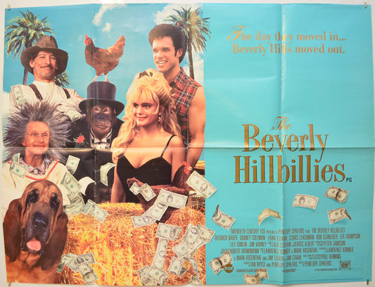 The Beverly Hillbillies Original Quad Poster - Film Poster - Movie Poster