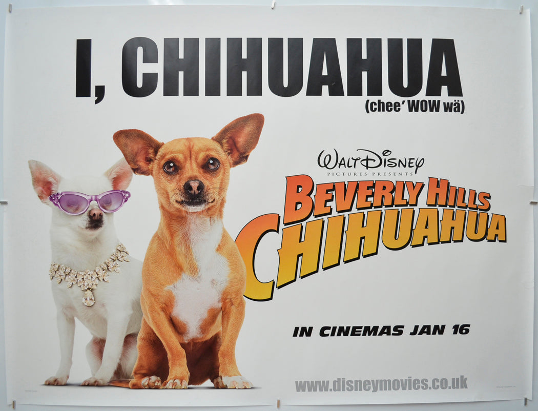 Beverly Hills Chihuahua (Teaser / Advance Version) Original Quad Poster - Film Poster - Movie Poster