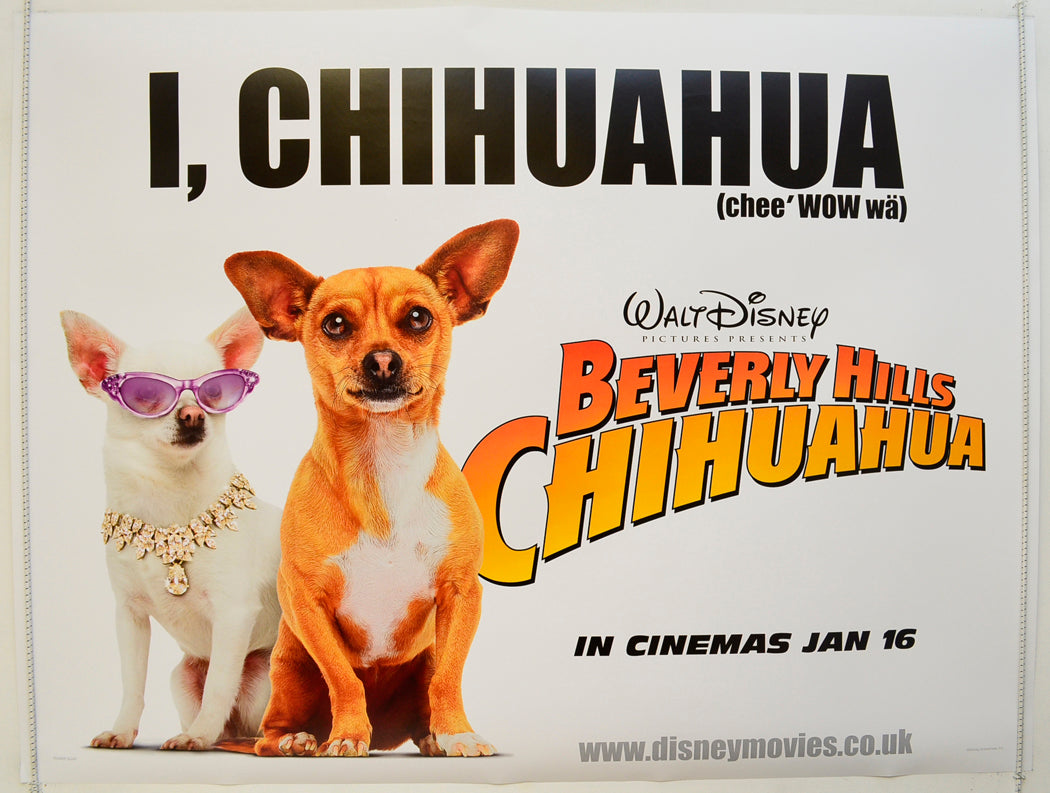 Beverly Hills Chihuahua  (Teaser / Advance Version)   Original Quad Poster - Film Poster - Movie Poster  