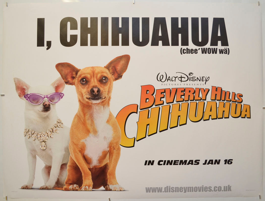 Beverly Hills Chihuahua (Teaser / Advance Version) Original Quad Poster - Film Poster - Movie Poster