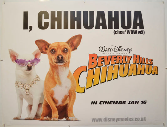 Beverly Hills Chihuahua (Teaser / Advance Version) Original Quad Poster - Film Poster - Movie Poster