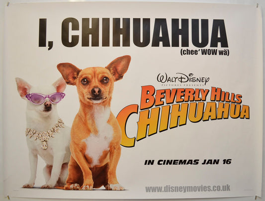 Beverly Hills Chihuahua (Teaser / Advance Version) Original Quad Poster - Film Poster - Movie Poster