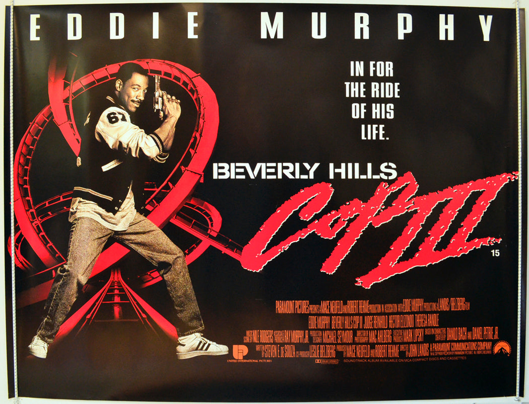 Beverly Hills Cop III  Original British Quad Poster - Film Poster - Movie Poster 