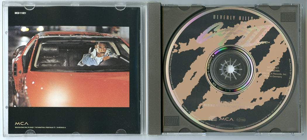 BEVERLY HILLS COP III Original CD Soundtrack (Inside) 