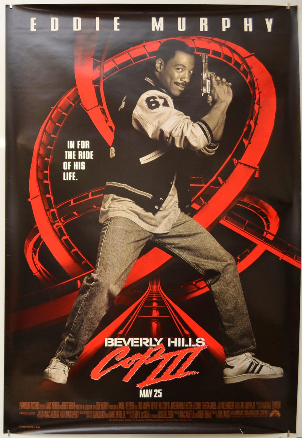 Beverly Hills Cop III Original One Sheet Poster - Film Poster - Movie Poster