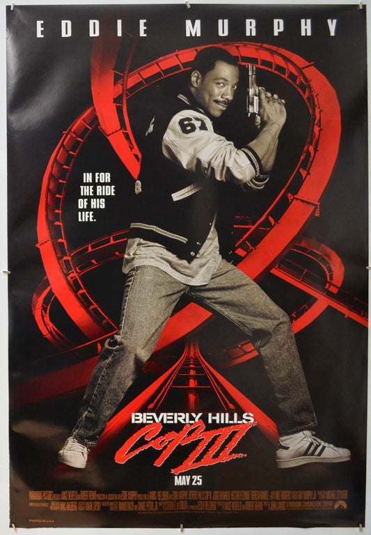 Beverly Hills Cop III Original One Sheet Poster - Film Poster - Movie Poster