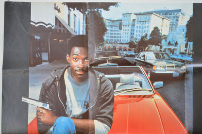 BEVERLY HILLS COP (Top Left) Cinema Quad Movie Poster 