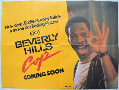 Beverly Hills Cop (Teaser / Advance Version) Original Quad Poster - Film Poster - Movie Poster