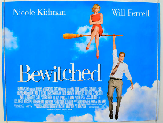 Bewitched  Original British Quad Poster - Film Poster - Movie Poster