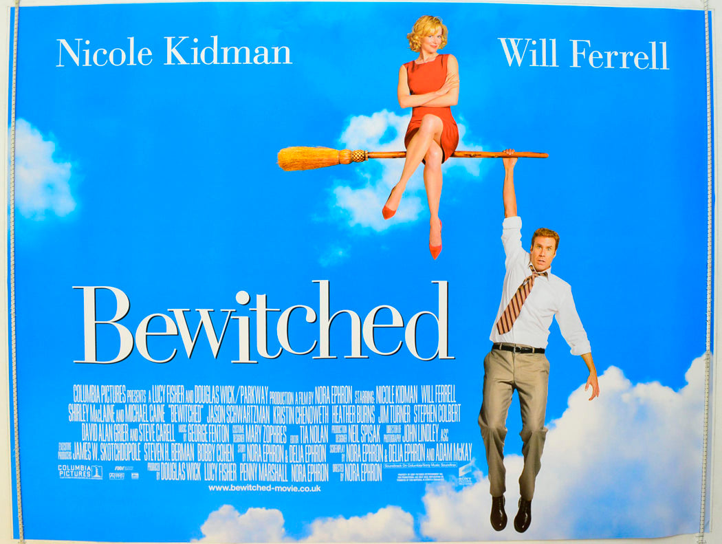 Bewitched  Original British Quad Poster - Film Poster - Movie Poster