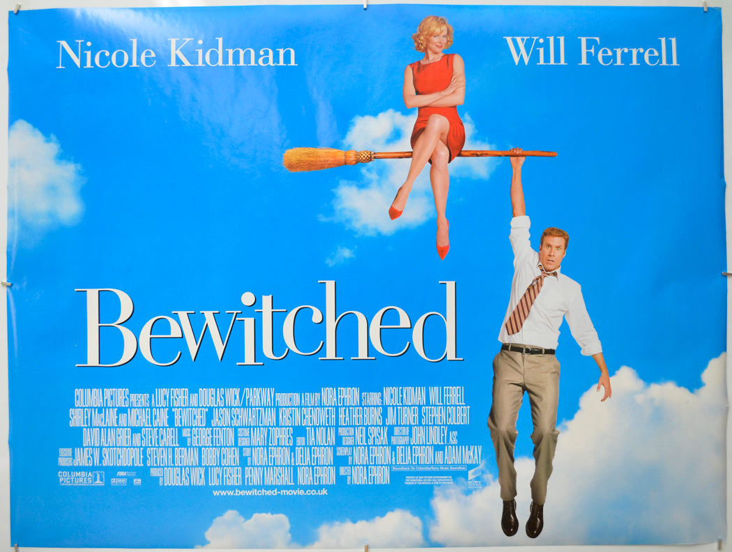 Bewitched Original Quad Poster - Film Poster - Movie Poster