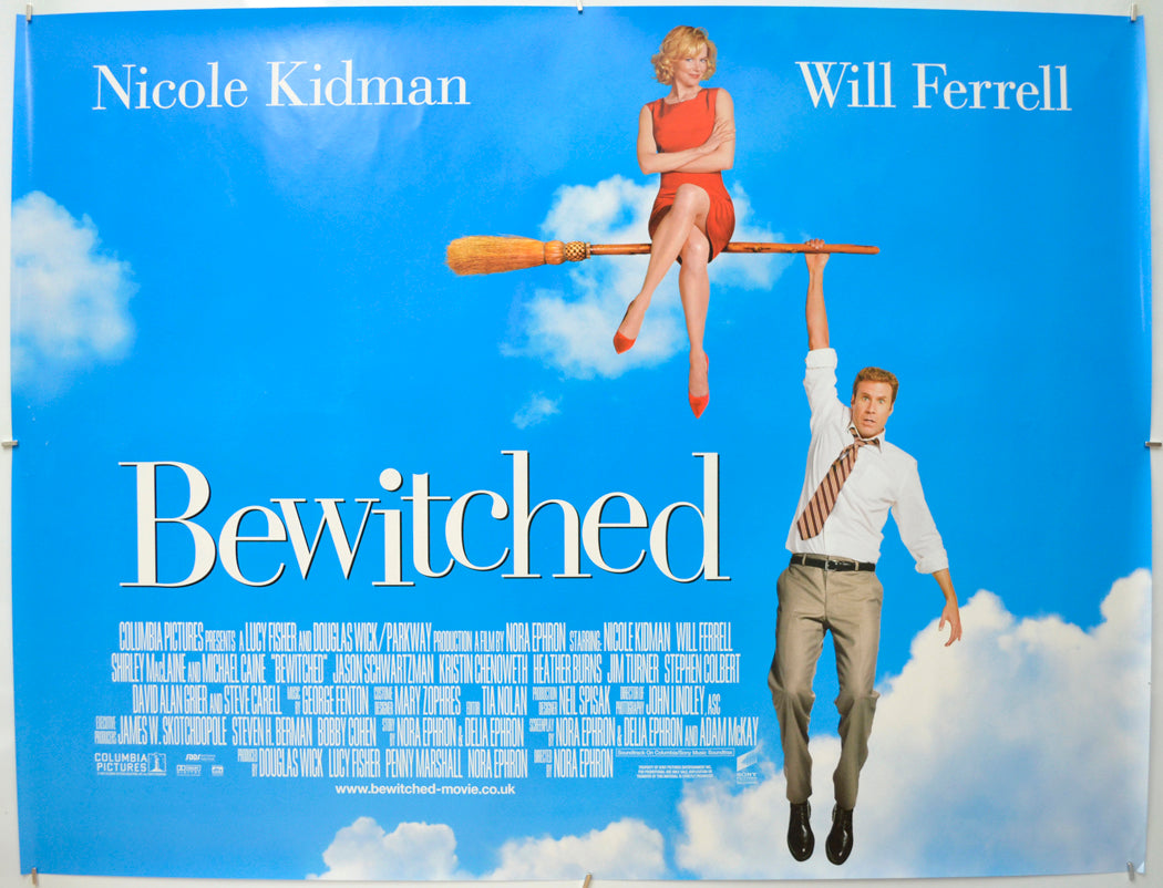 Bewitched Original Quad Poster - Film Poster - Movie Poster