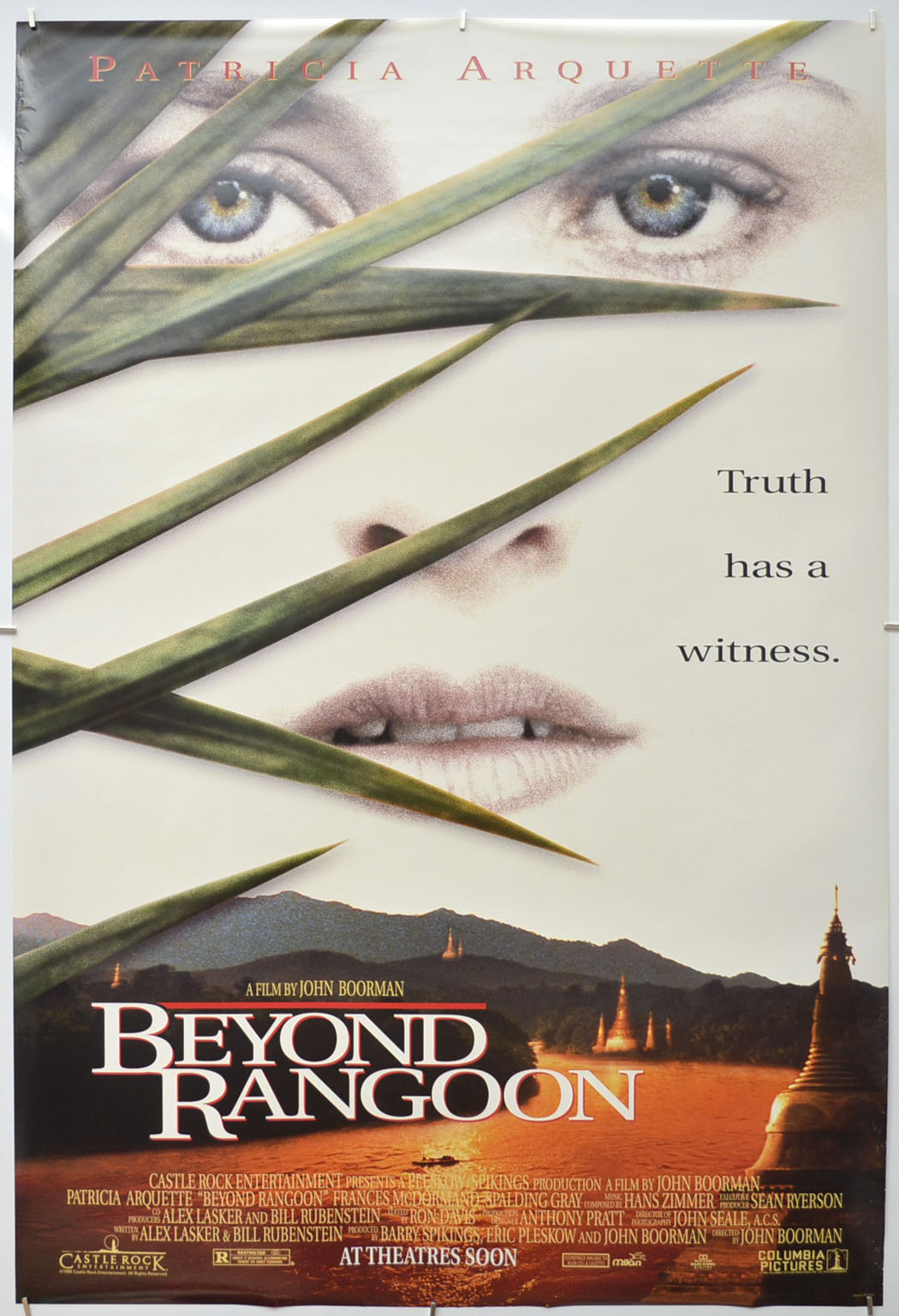 Beyond Rangoon Original One Sheet Poster - Film Poster - Movie Poster