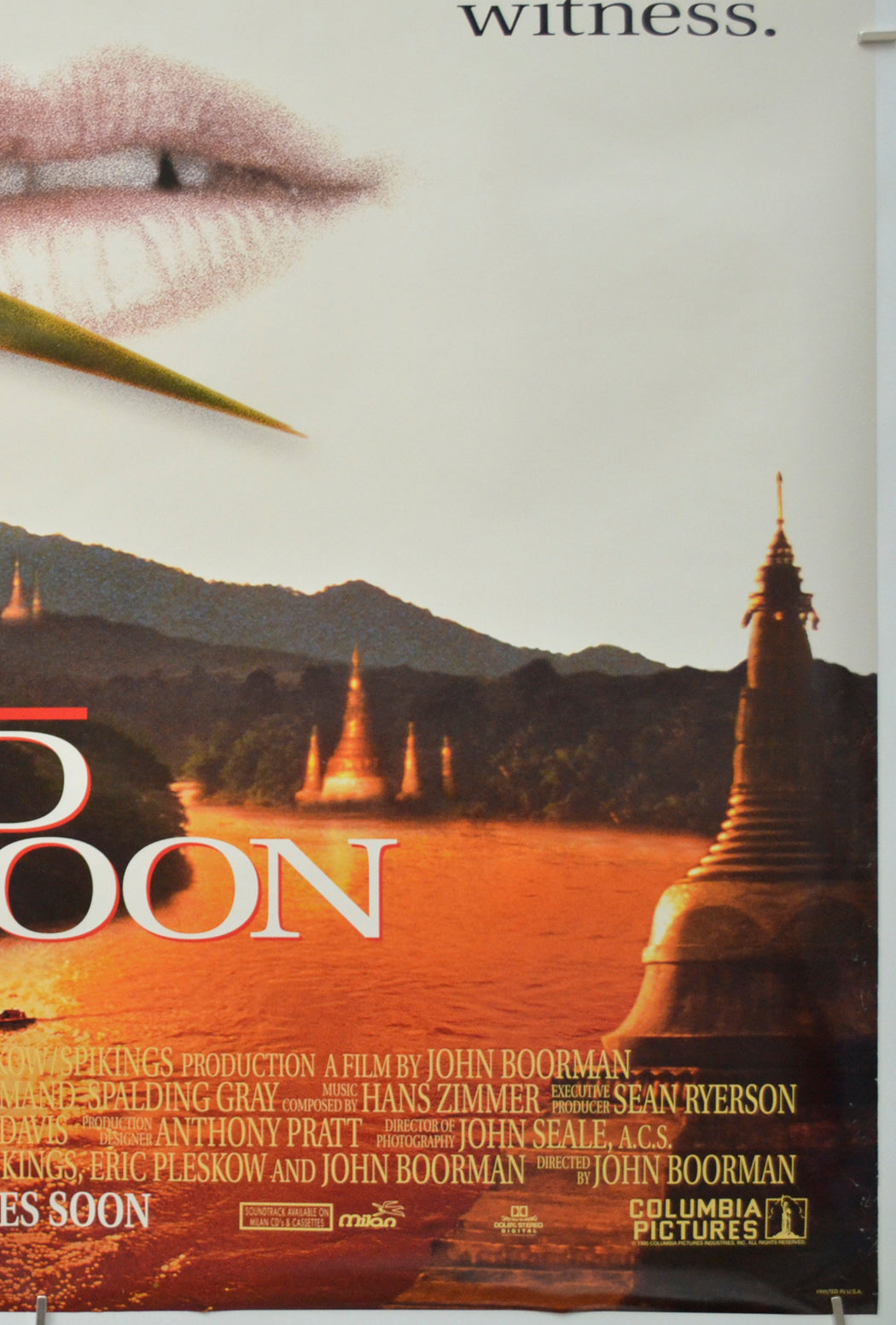 BEYOND RANGOON (Bottom Right) Cinema One Sheet Movie Poster 