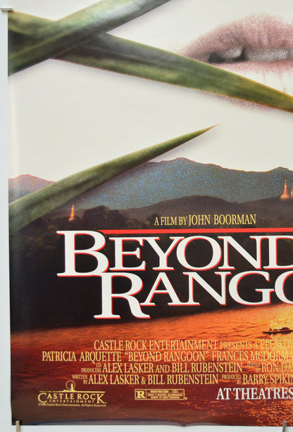 BEYOND RANGOON (Bottom Left) Cinema One Sheet Movie Poster 