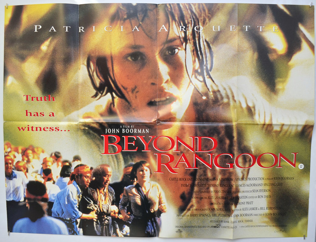 Beyond Rangoon  Original Quad Poster - Film Poster - Movie Poster