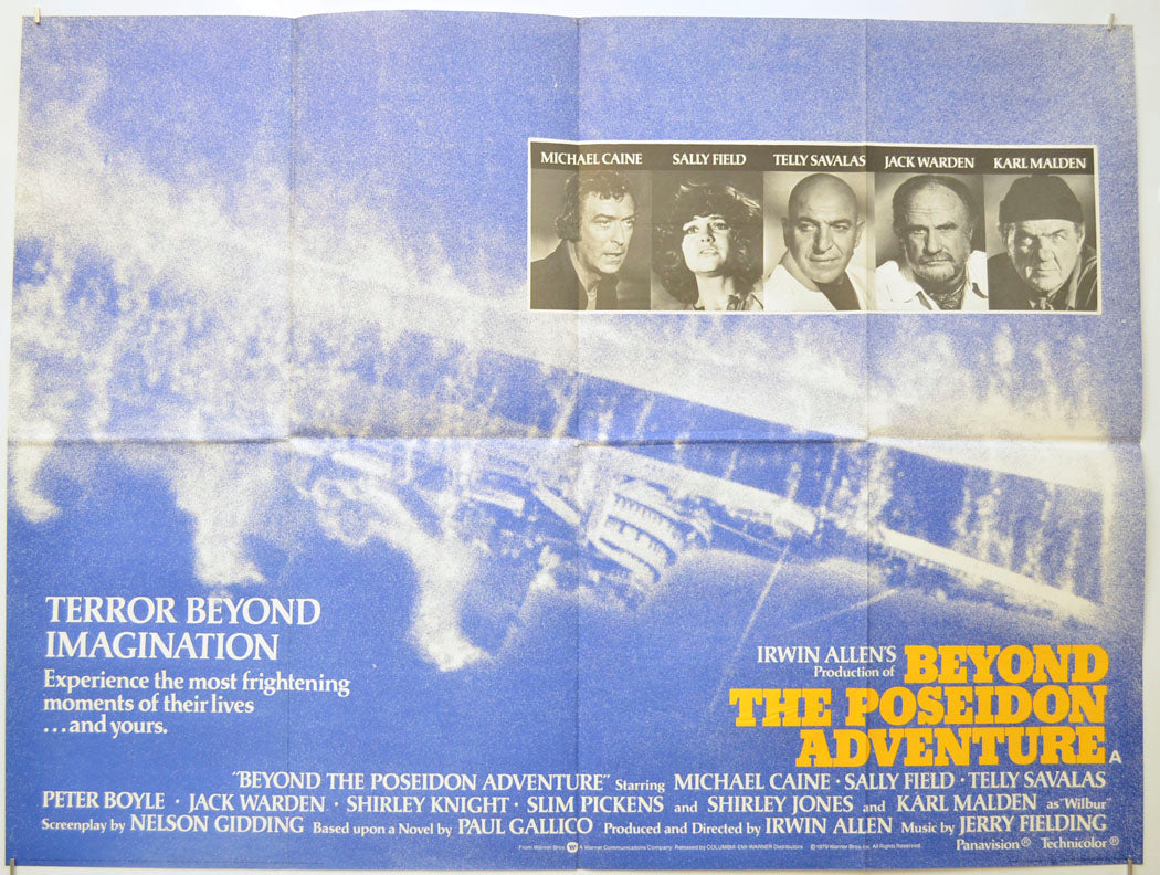 Beyond The Poseidon Adventure Original Quad Poster - Film Poster - Movie Poster