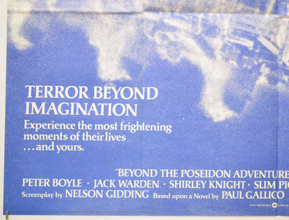 BEYOND THE POSEIDON ADVENTURE (Bottom Left) Cinema Quad Movie Poster 