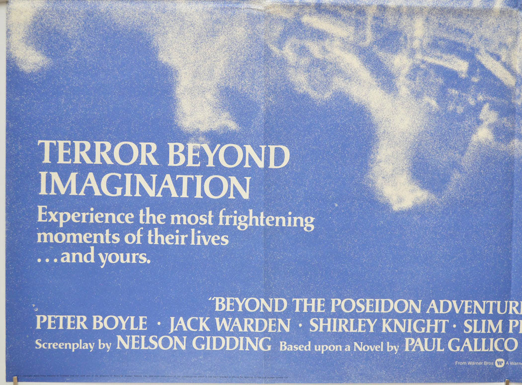 BEYOND THE POSEIDON ADVENTURE (Bottom Left) Cinema Quad Movie Poster 