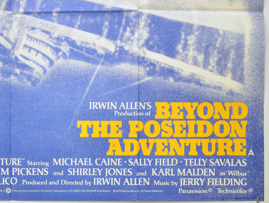 BEYOND THE POSEIDON ADVENTURE (Bottom Right) Cinema Quad Movie Poster 