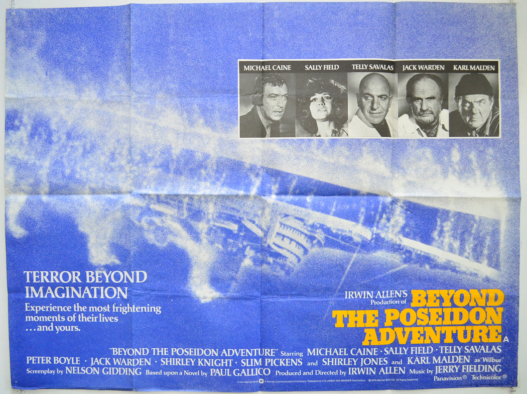 Beyond The Poseidon Adventure Original Quad Poster - Film Poster - Movie Poster  