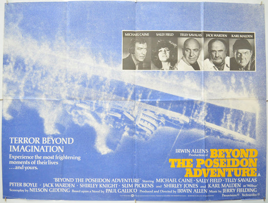 Beyond The Poseidon Adventure  Original Quad Poster - Film Poster - Movie Poster