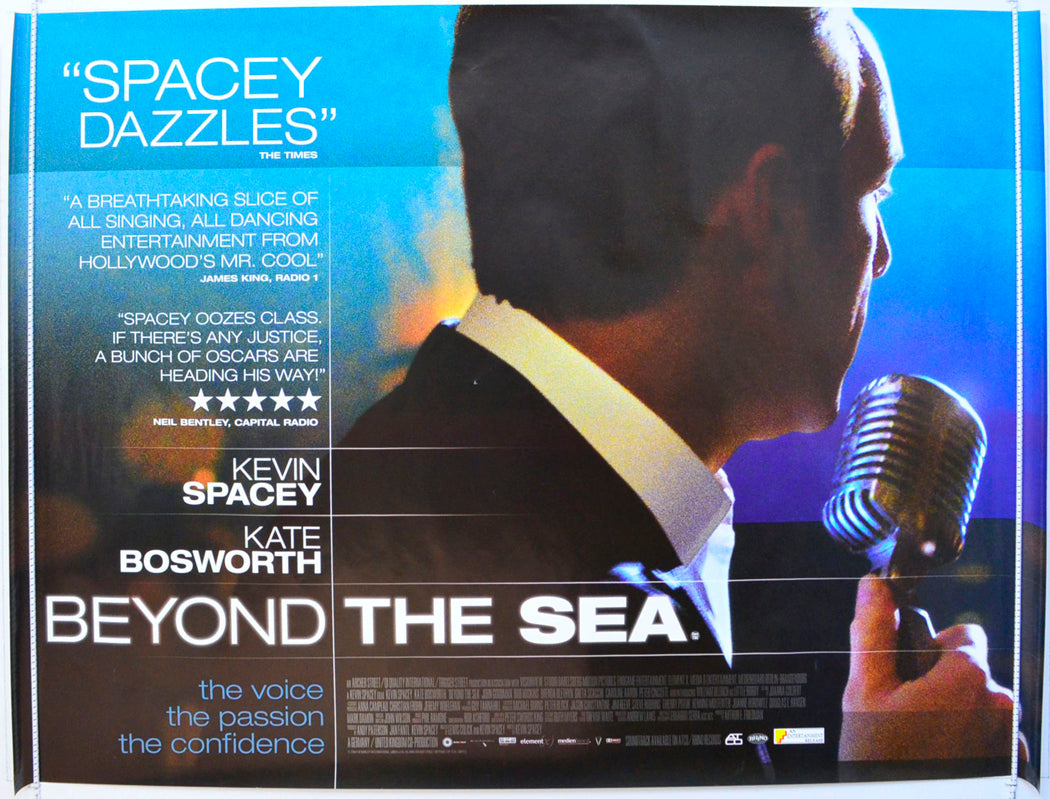 Beyond The Sea Original British Quad Poster - Film Poster - Movie Poster 