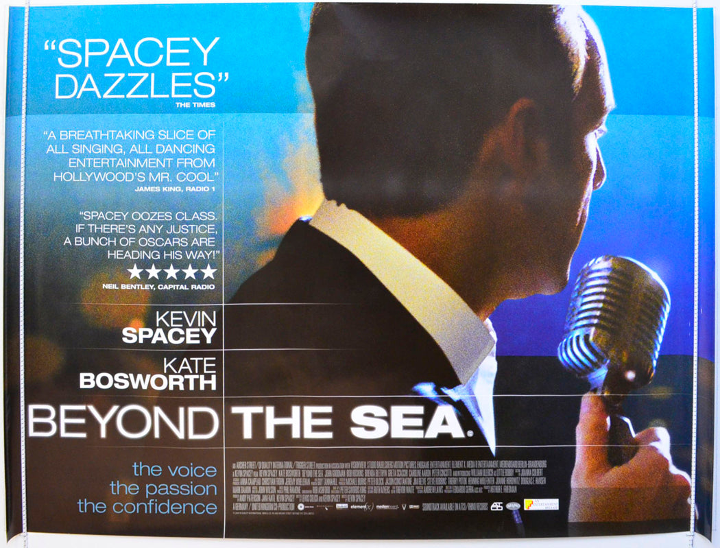 Beyond The Sea Original British Quad Poster - Film Poster - Movie Poster 