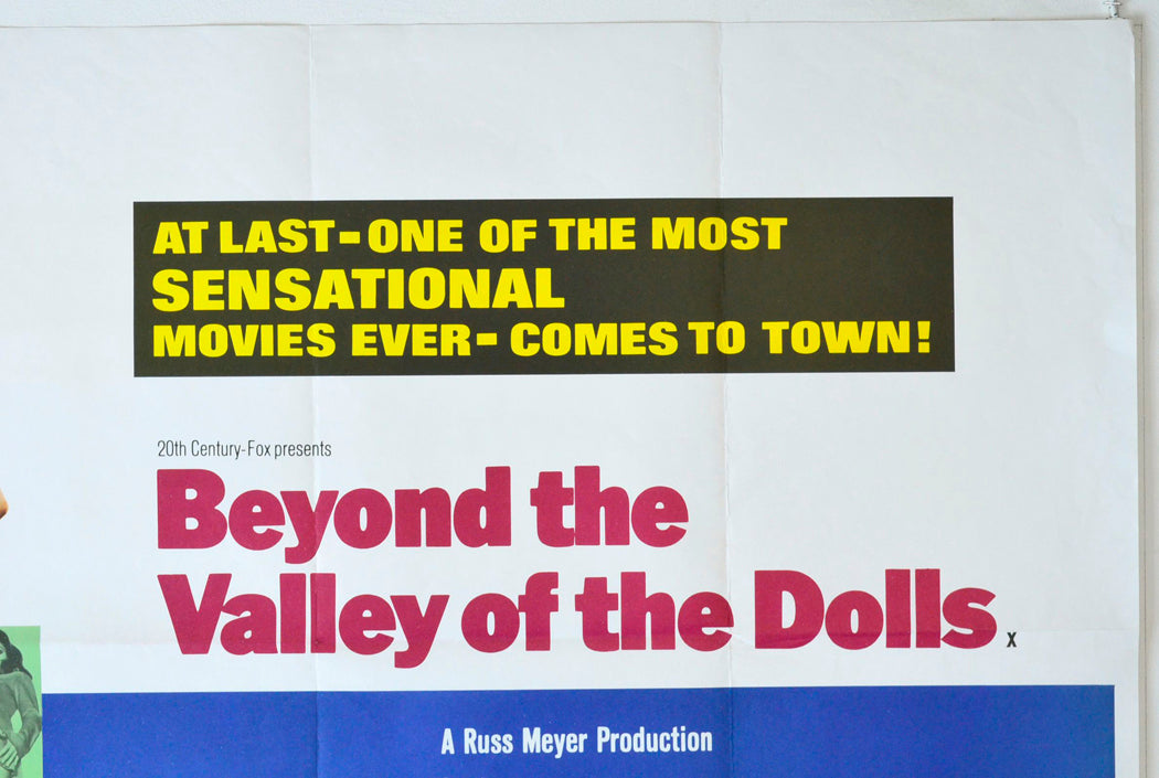 BEYOND THE VALLEY OF THE DOLLS (Top Right) Cinema Quad Movie Poster 