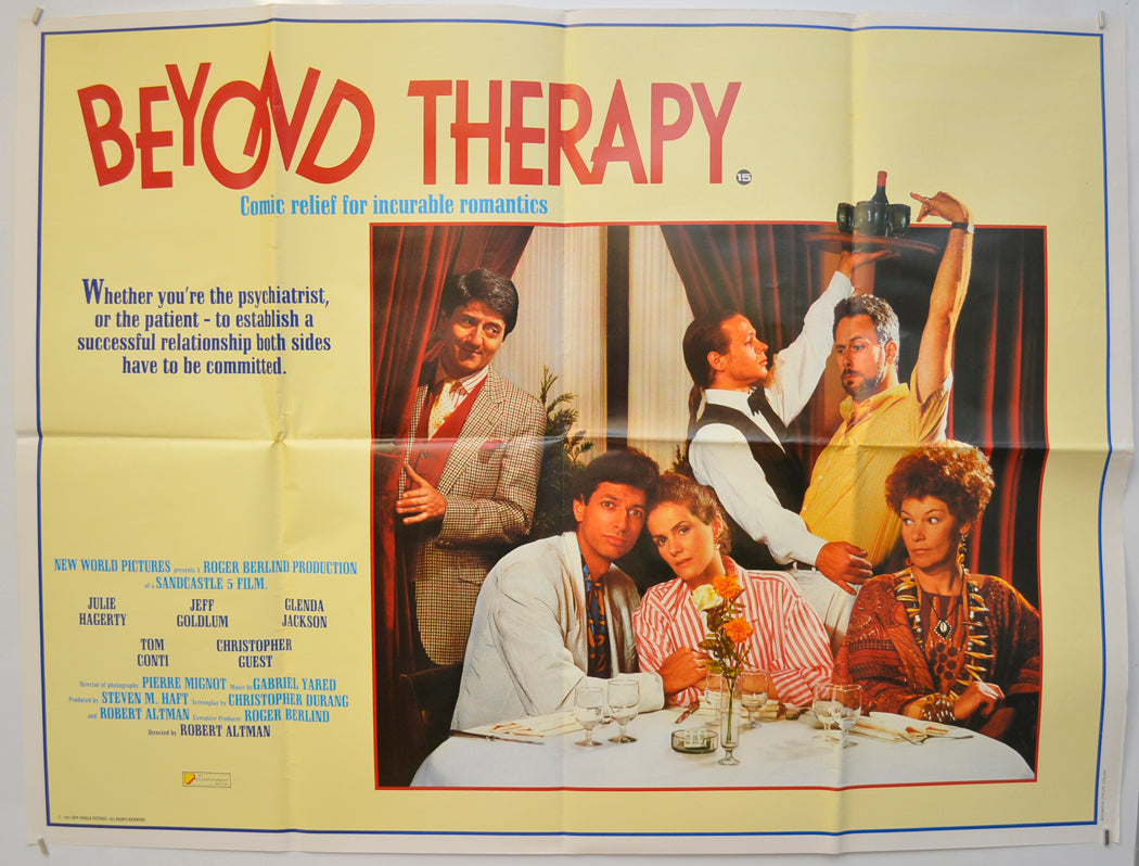 Beyond Therapy  Original Quad Poster - Film Poster - Movie Poster