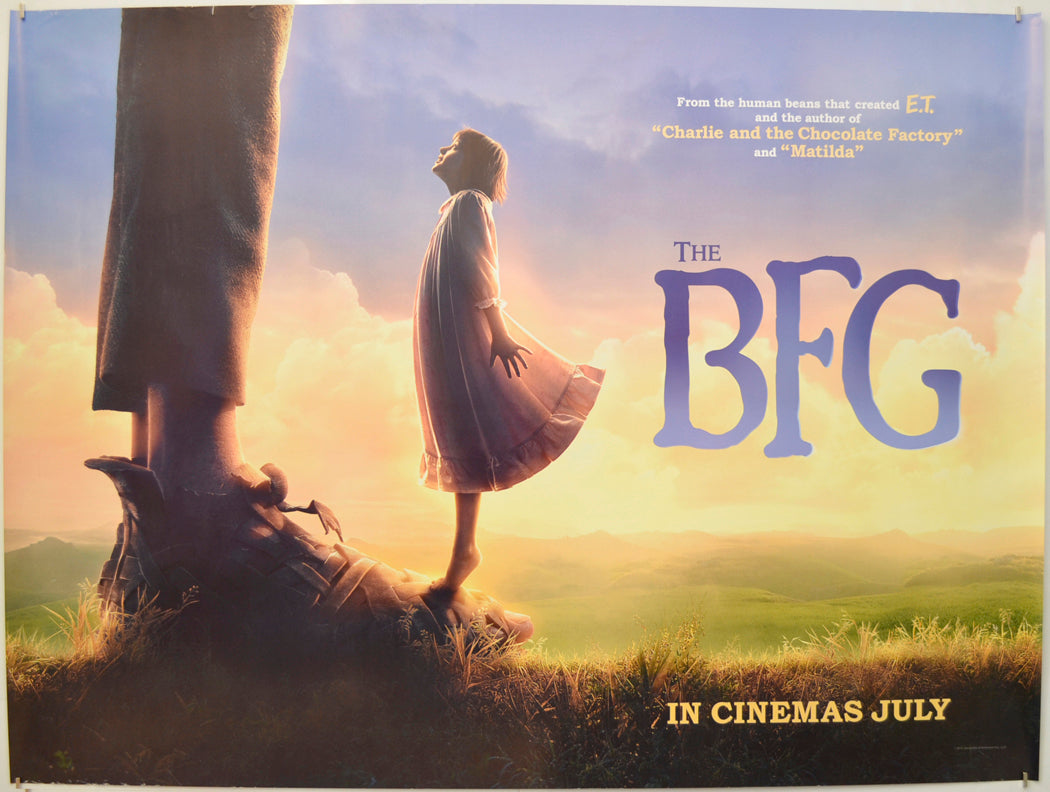 The BFG (Teaser / Advance Version 3)  Original Quad Poster - Film Poster - Movie Poster