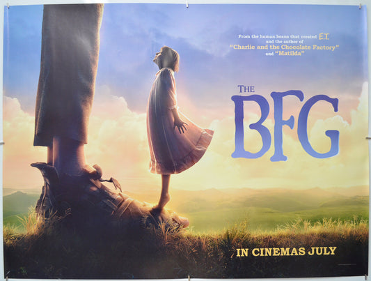 The BFG - Original Quad Poster - Film Poster - Movie Poster