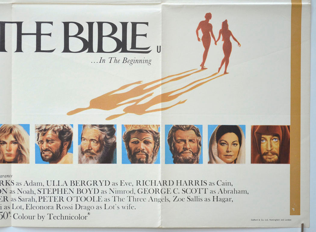 THE BIBLE (Bottom Right) Cinema Quad Movie Poster 