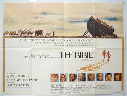 The Bible Original Quad Poster - Film Poster - Movie Poster