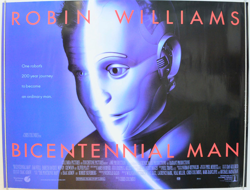 Bicentennial Man Original British Quad Poster - Film Poster - Movie Poster 