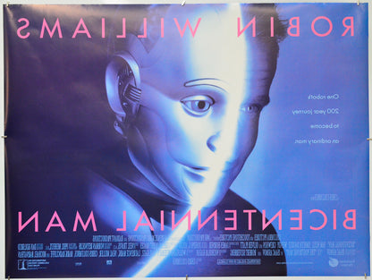 Bicentennial Man (Back) Cinema Quad Movie Poster 