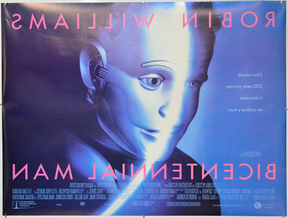 Bicentennial Man (Back) Cinema Quad Movie Poster 