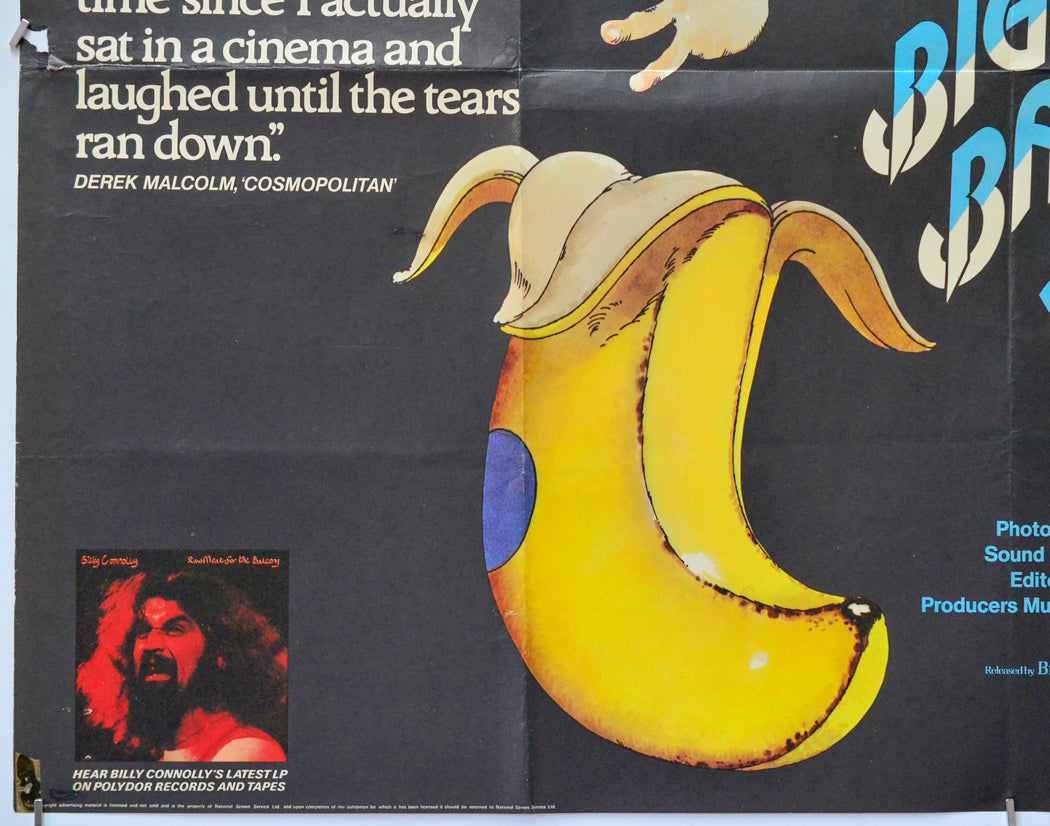 Big Banana Feet (Bottom Left) Cinema Quad Movie Poster 