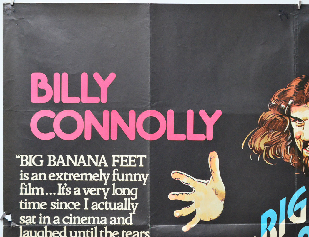 Big Banana Feet (Top Left) Cinema Quad Movie Poster 