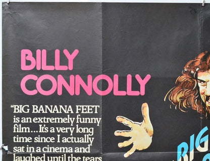 Big Banana Feet (Top Left) Cinema Quad Movie Poster 