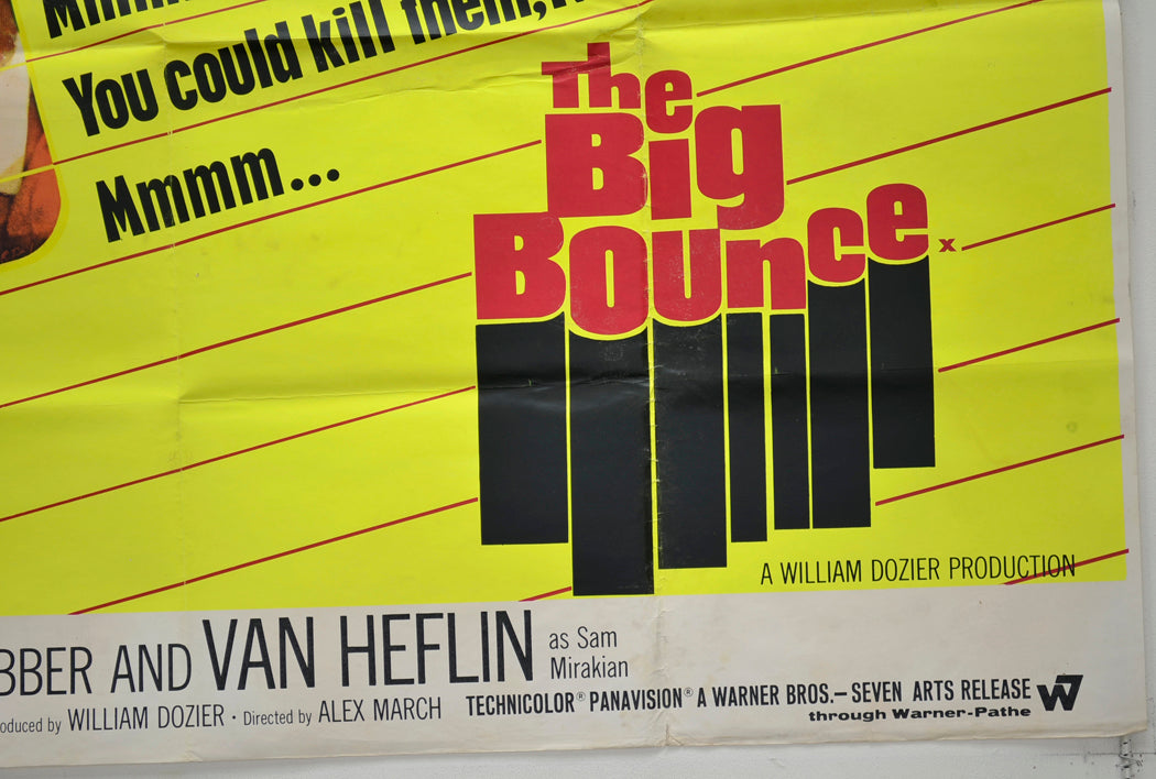 THE BIG BOUNCE (Bottom Right) Cinema Quad Movie Poster 