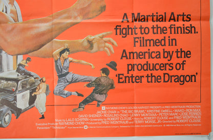 THE BIG BRAWL (Bottom Right) Cinema Quad Movie Poster 